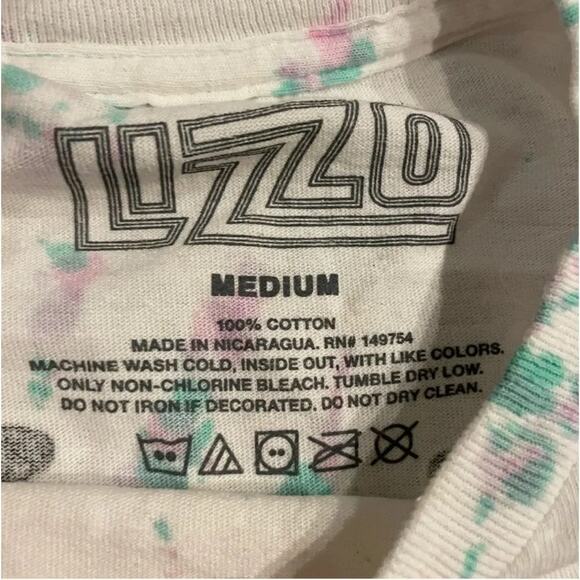 LIZZO U R Special Tie Dye T Shirt Tee, Size M, New without Tag - Picture 4 of 9